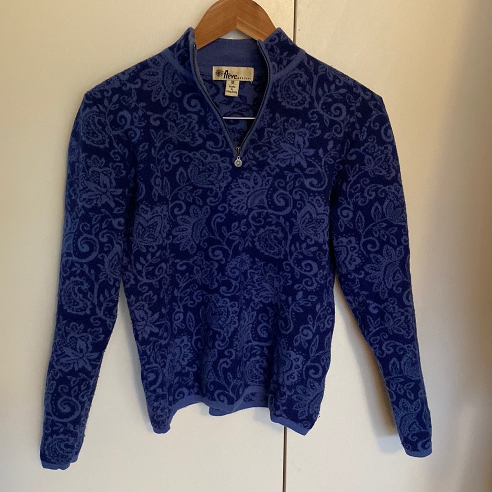 Vintage wool ski sweater! 🎿